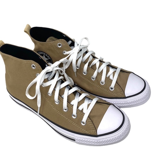 Converse Chuck Taylor High Top Shoes Nomad Khaki Canvas Women's Sneakers A02780F - Picture 3 of 10